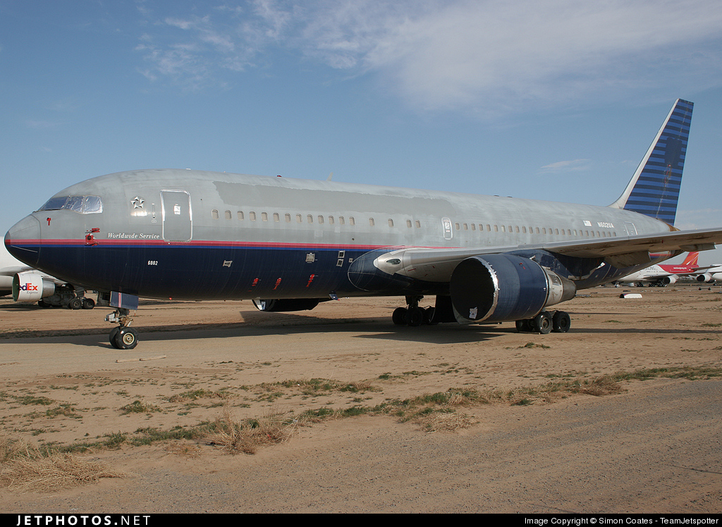 UA B767-200-N602UA ユナイテッド航空 Airlinertags UA B767-200