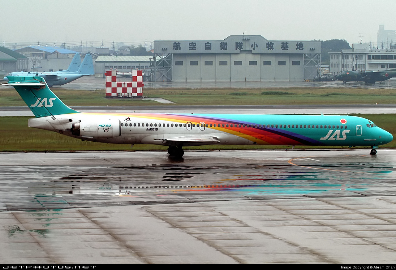 JA001D | McDonnell Douglas MD-90-30 | Japan Air System (JAS