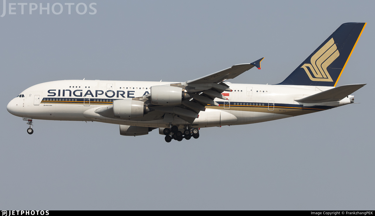 9V-SKZ | Airbus A380-841 | Singapore Airlines | FrankzhangPEK