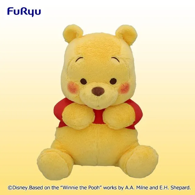 くまのプーさん FukuFuku おなかいっぱい超BIGぬいぐるみ オンライン