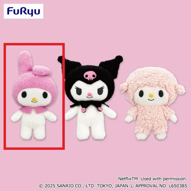 マイメロディぬいぐるみVIVITIX GARLS My Melody×Kuromi DOLLYMIX