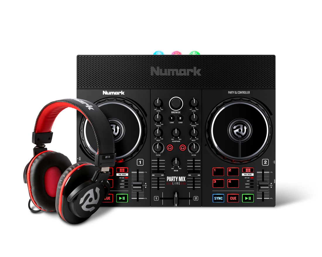 Numark Party Mix Live DJ Controller Bundle | Long & McQuade