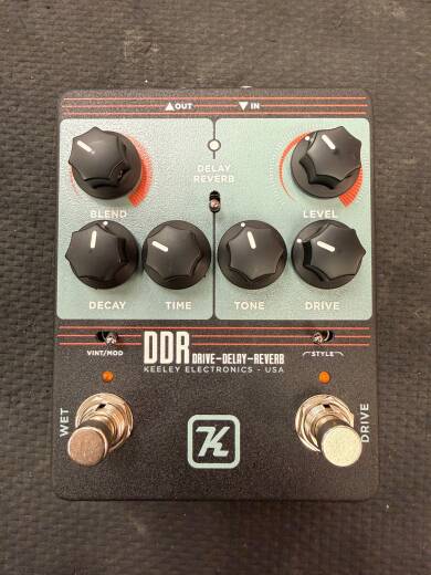 Keeley DDR - Drive Delay Reverb | Long & McQuade