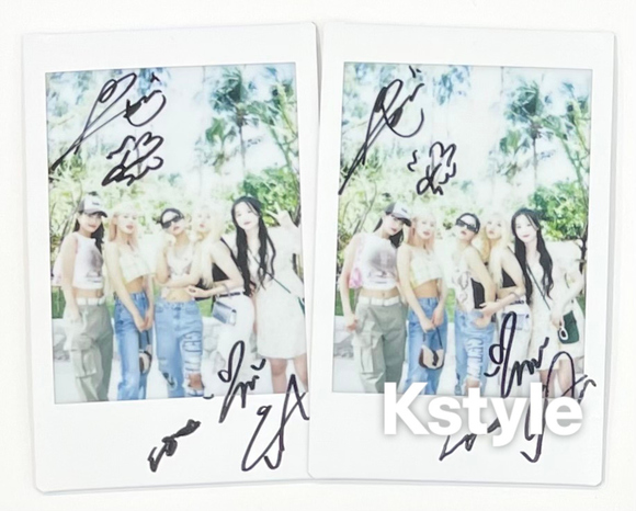 i-dle 撮り下ろし直筆サイン入りソロチェキ ミンニ i-dle 撮り下ろし