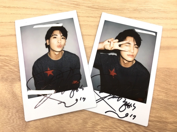 EPEX クムドンヒョン サイン入りチェキ EPEX クムドンヒョン サイン