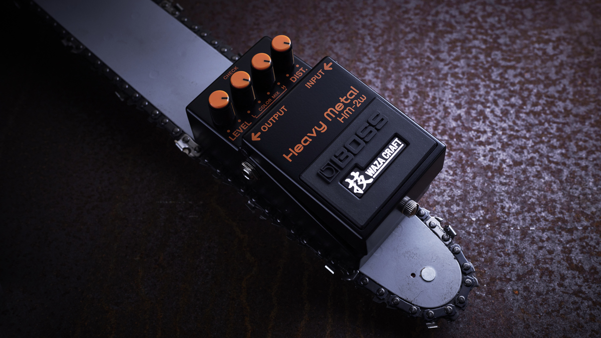Boss officially launches the HM-2W Heavy Metal Waza Craft pedal