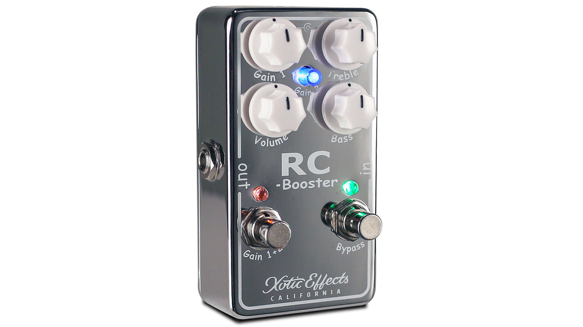 Xotic launches two-channel RC Booster V2 guitar effects pedal