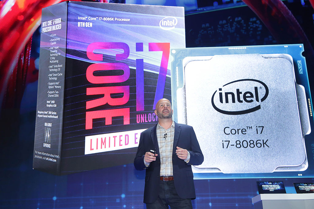 Intel's limited edition Core i7-8086K can hit 5GHz without