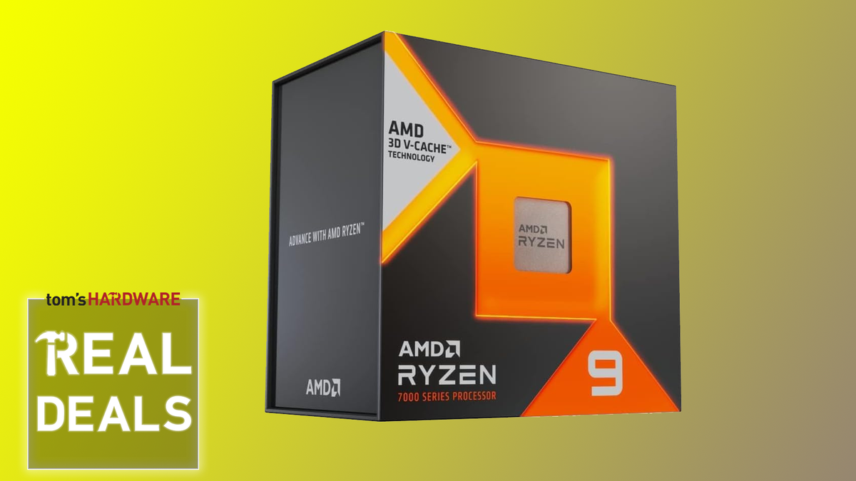 Ryzen 9 7950X3D, AMD's top gaming CPU, hits all-time low price