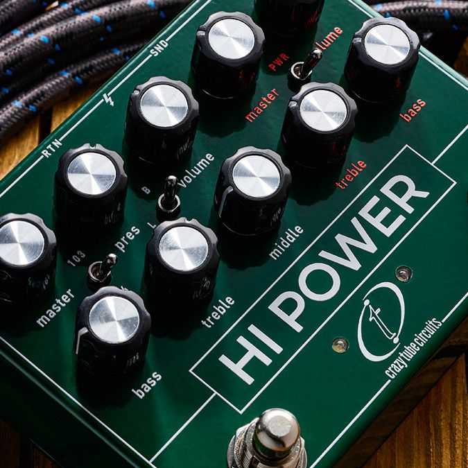 crazy tube circuits HI POWER ギターエフェクター AGH | Crazy Tube