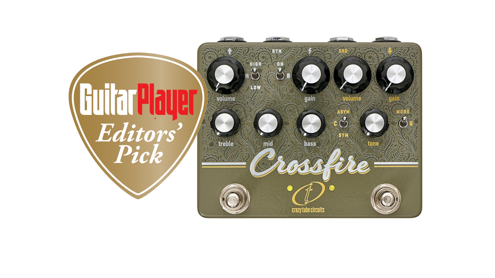 Crazy Tube Circuits Crossfire Review | GuitarPlayer