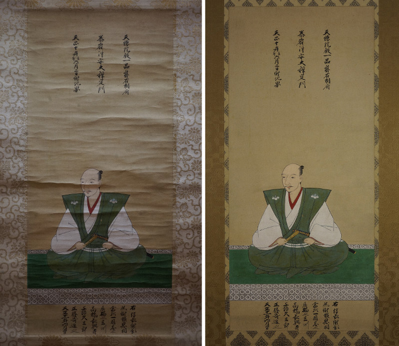 信長の肖像画、竹の紙に描かれていた 文化庁調査で判明 6月に豊田で