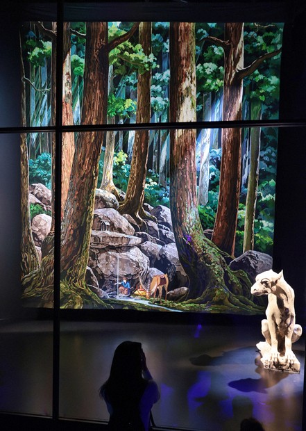 もののけ姫 タペストリー メモ帳 もののけ姫 タペストリー メモ帳 万博