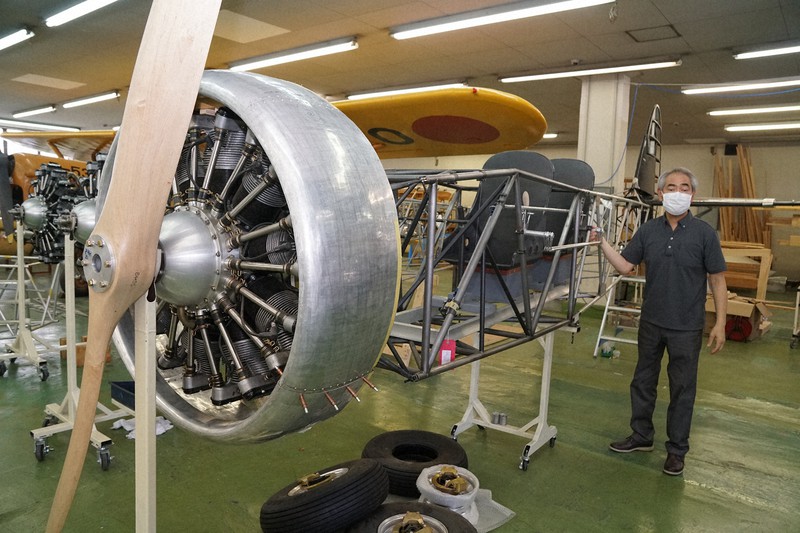 旧陸軍の複葉練習機「赤とんぼ」復元進む 24年にも大空へ | 毎日新聞