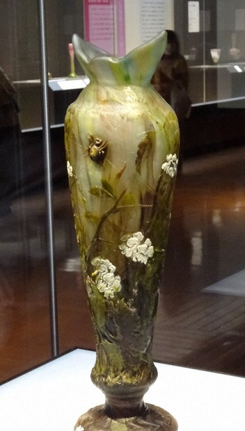 美術：アール・ヌーヴォーのガラス展（福岡県太宰府市） 造形センスと