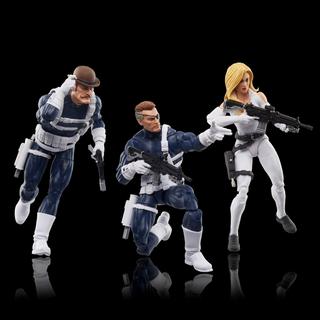 Marvel Legends Series S.H.I.E.L.D. 3-Pack Figures - Hasbro Pulse