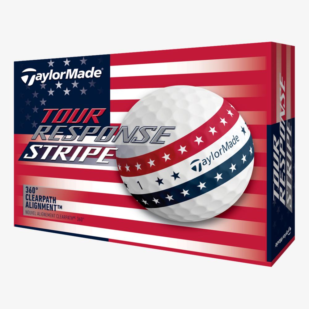 TaylorMade Tour Response Stripe USA 2024 Golf Balls | PGA TOUR