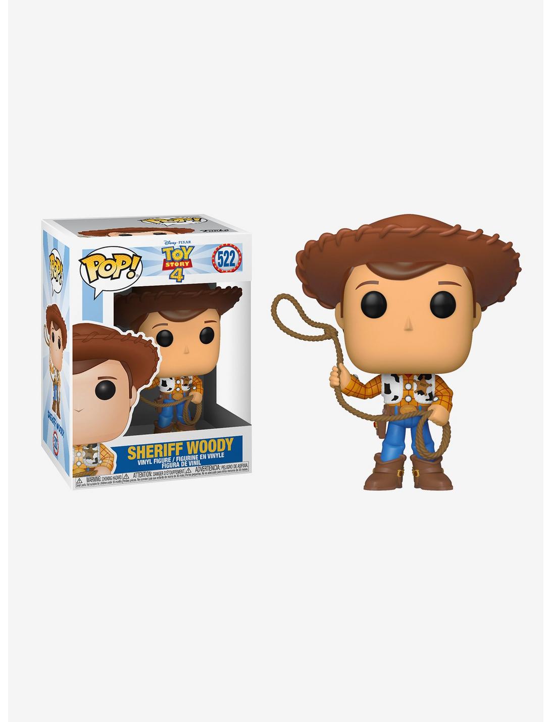 Funko Pop! Disney Pixar Toy Story 4 Woody Vinyl Figure | BoxLunch