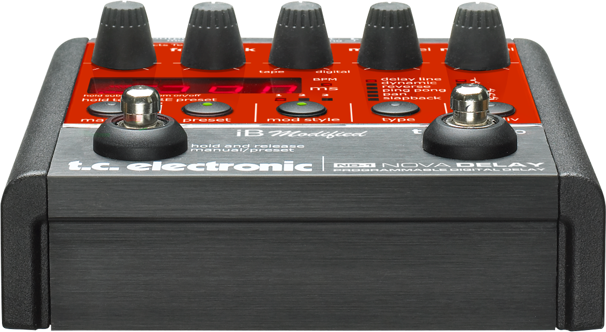 TC Electronic | Product | ND-1 NOVA DELAY IB MODIFIED
