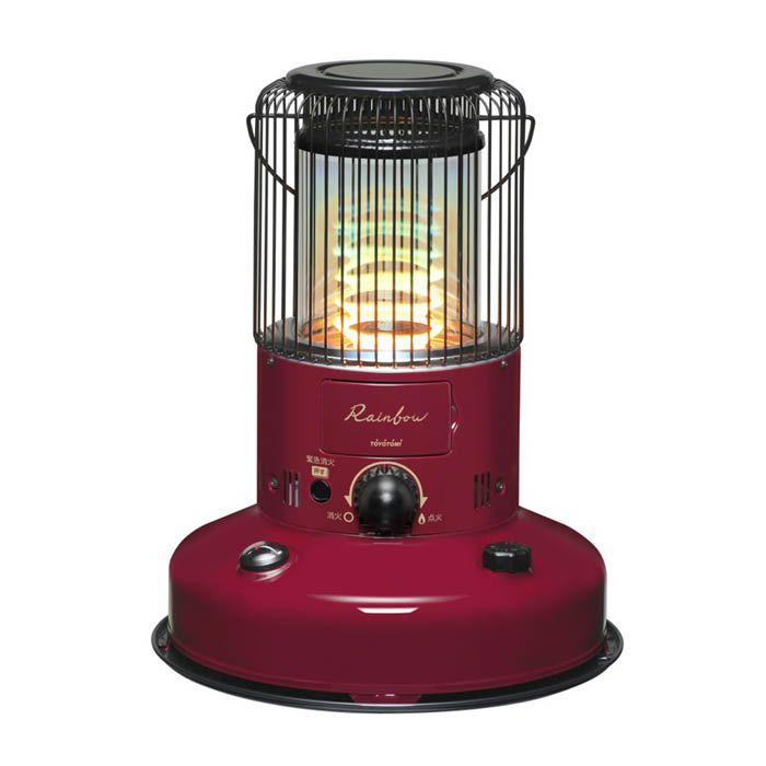 日立石油ストーブ 赤 日立石油ストーブ HITACHI-OVH 520 昭和レトロ