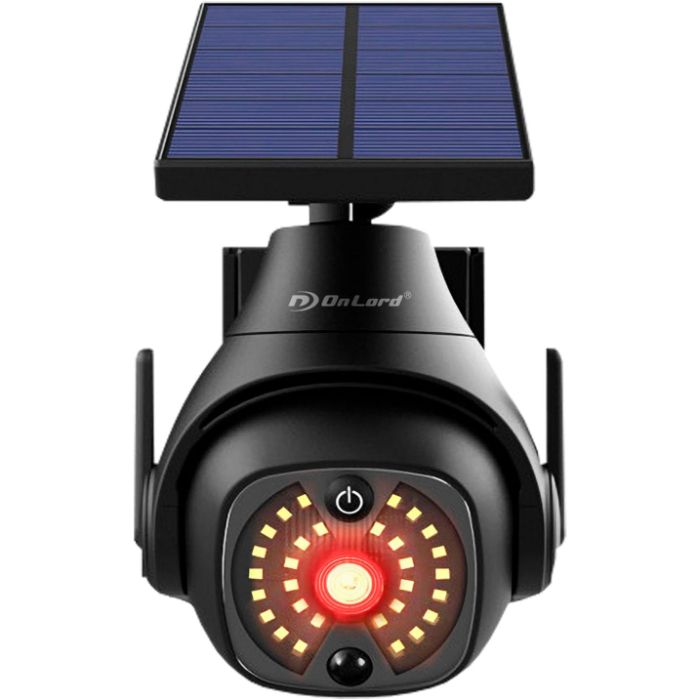 オマケ付】 IPC-710G ソーラー防犯カメラ＋人感センサーライト