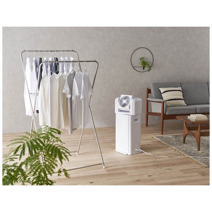 アイリスオーヤマ サーキュレーター衣類乾燥除湿機 IJDC-N80-Wの通販