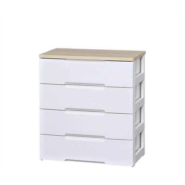 アイリスオーヤマ ウッドトップチェスト 4段 HG-724の通販｜チェスト