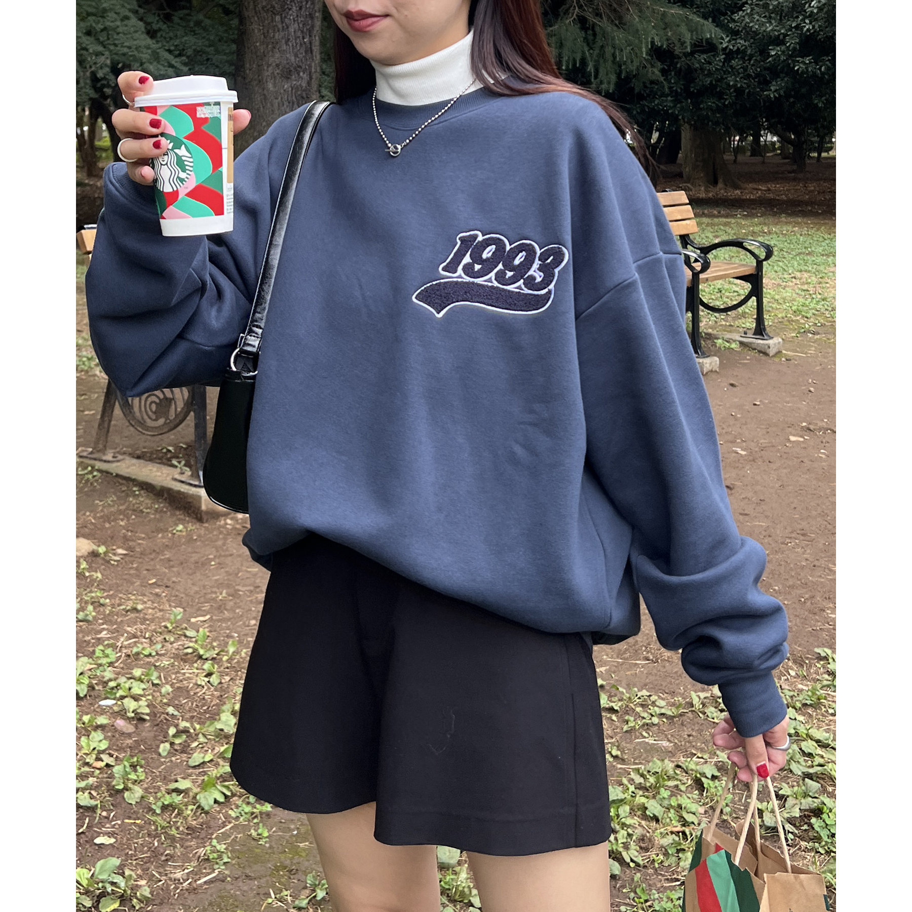 ユニセックス】サガラワンポイント刺繍スウェット | ファッション通販