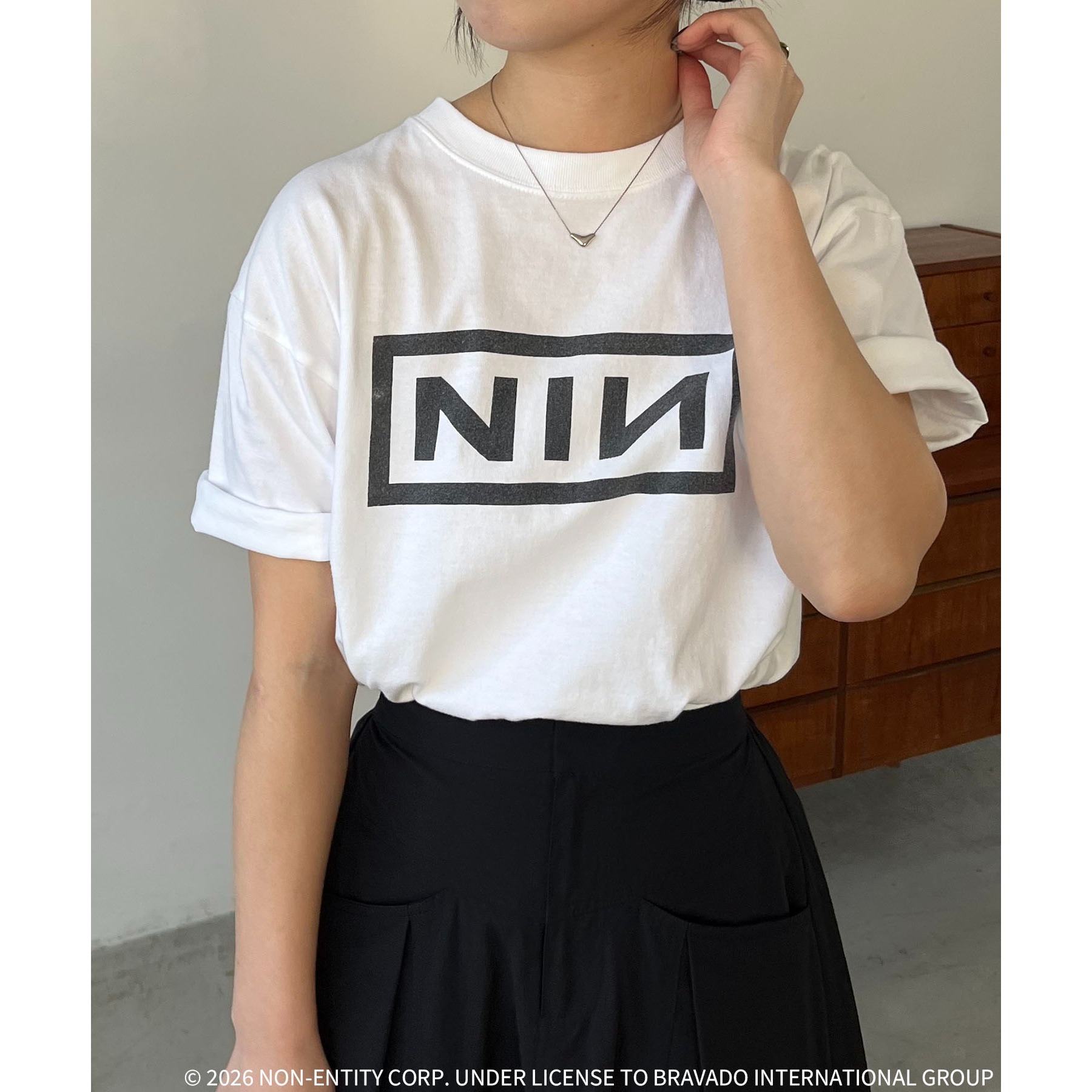 GOOD ROCK SPEED】Nine Inch NailsボックスロゴT | ファッション通販