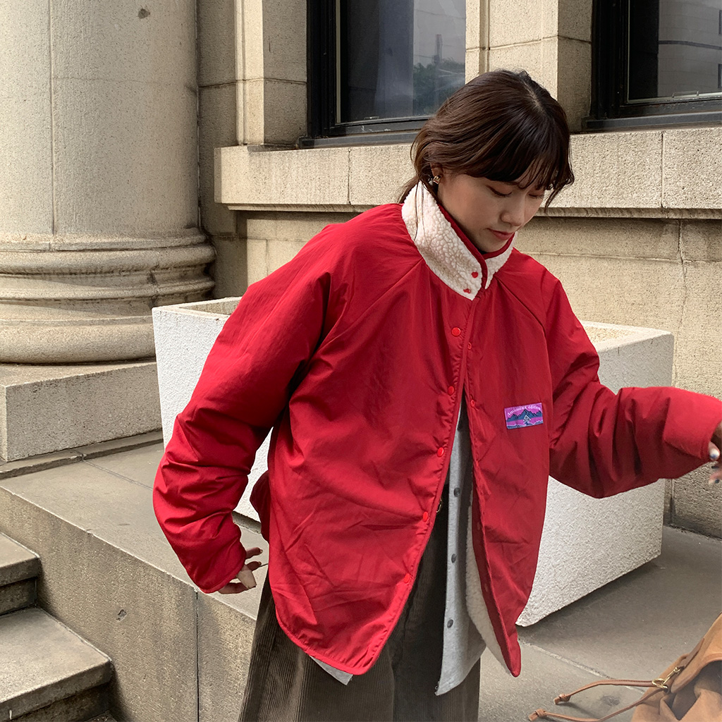 Nissy Naptime 良い リバーシブルボアジャケット Mサイズ Naptime