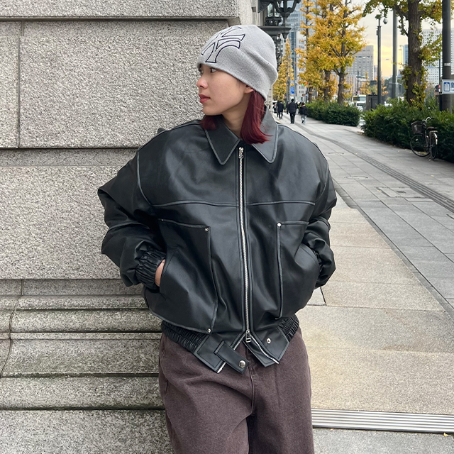 SULLEN TOKYO LEATHER DRIZZLER JACKET 【公式通販】