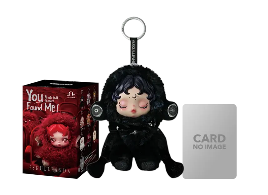 SKULLPANDA プラッシュドールペンダント 2個セット