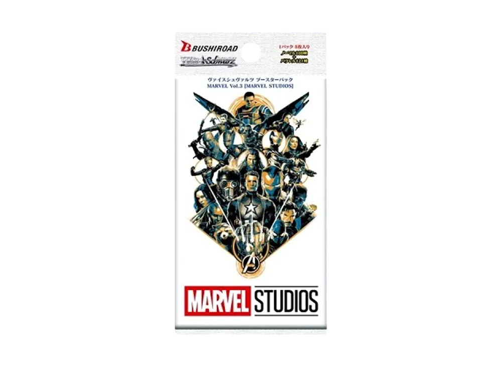 ヴァイスシュヴァルツ MARVEL Vol.3 カートン 24Box ヴァイス