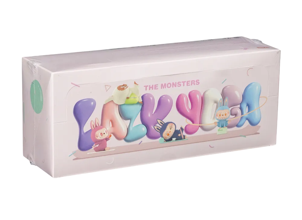 新品未開封 シュリンク付 ラブブ Lazy Yoga アソート 12ピース ポップ