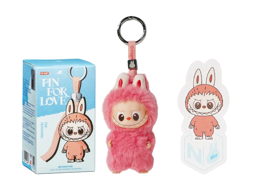 ポップマート ザ モンスターズ ピン フォー ラブ シリーズ ぬいぐるみ