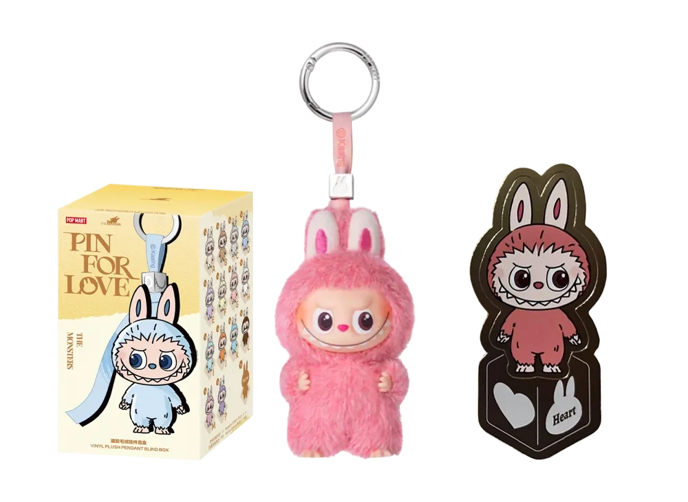 ラブブ イニシャル シークレット ！ シークレット】POPMART ラブブ PIN