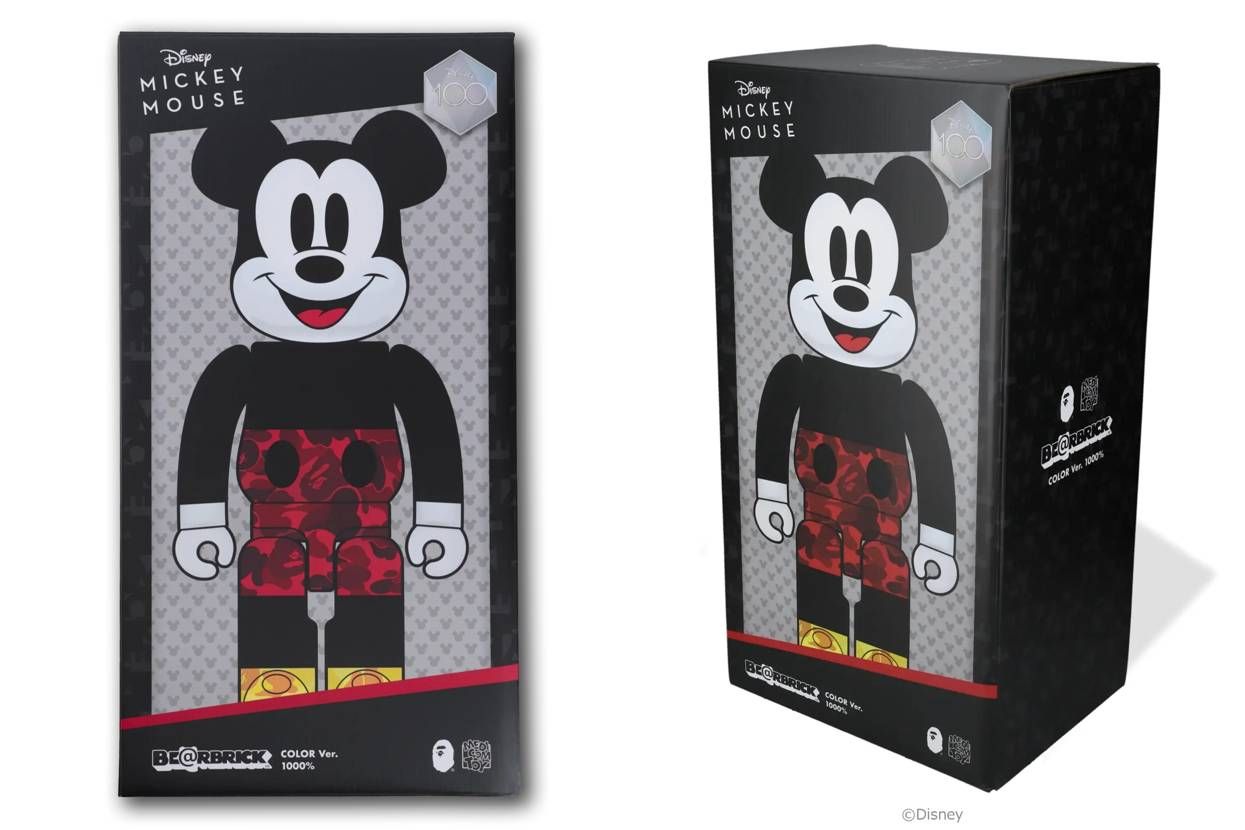 11/23発売｜BE@RBRICK BAPE®︎ MICKEY MOUSE｜抽選/販売/定価情報