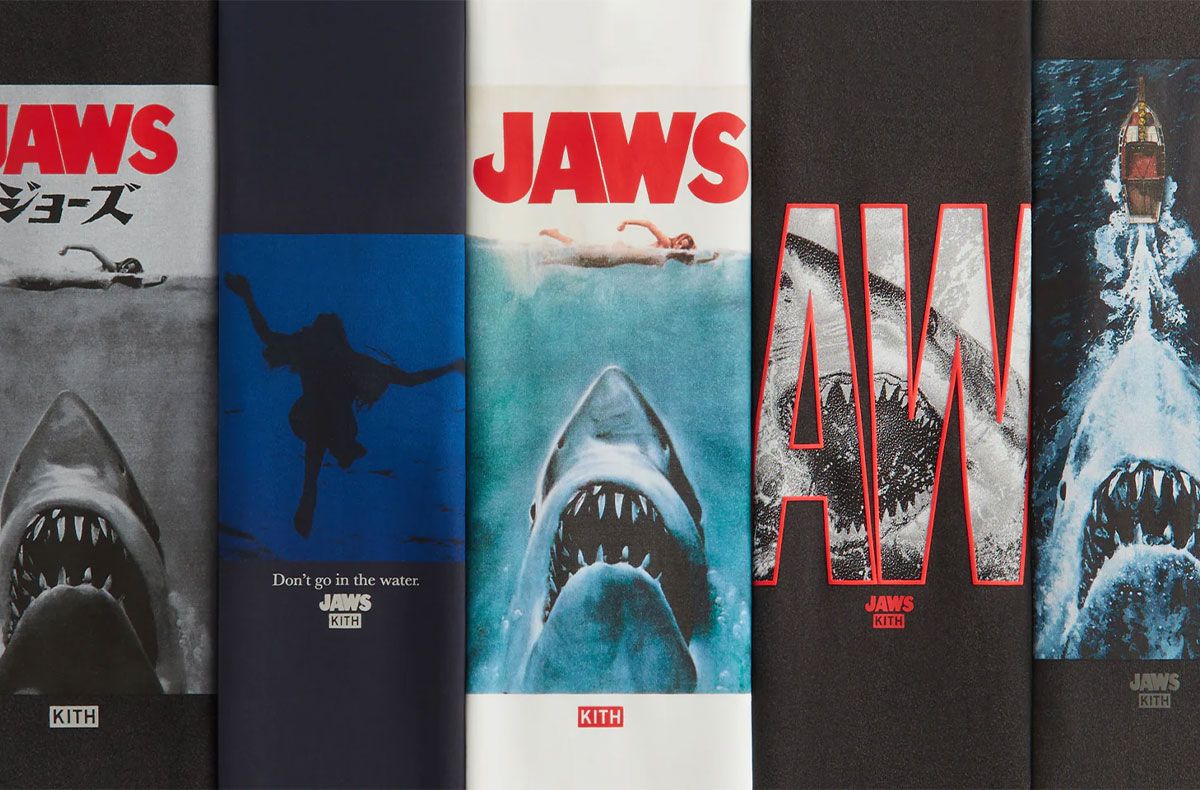 トップス Kith for JAWS Boat Poster Vintage Tee L トップス Kith for