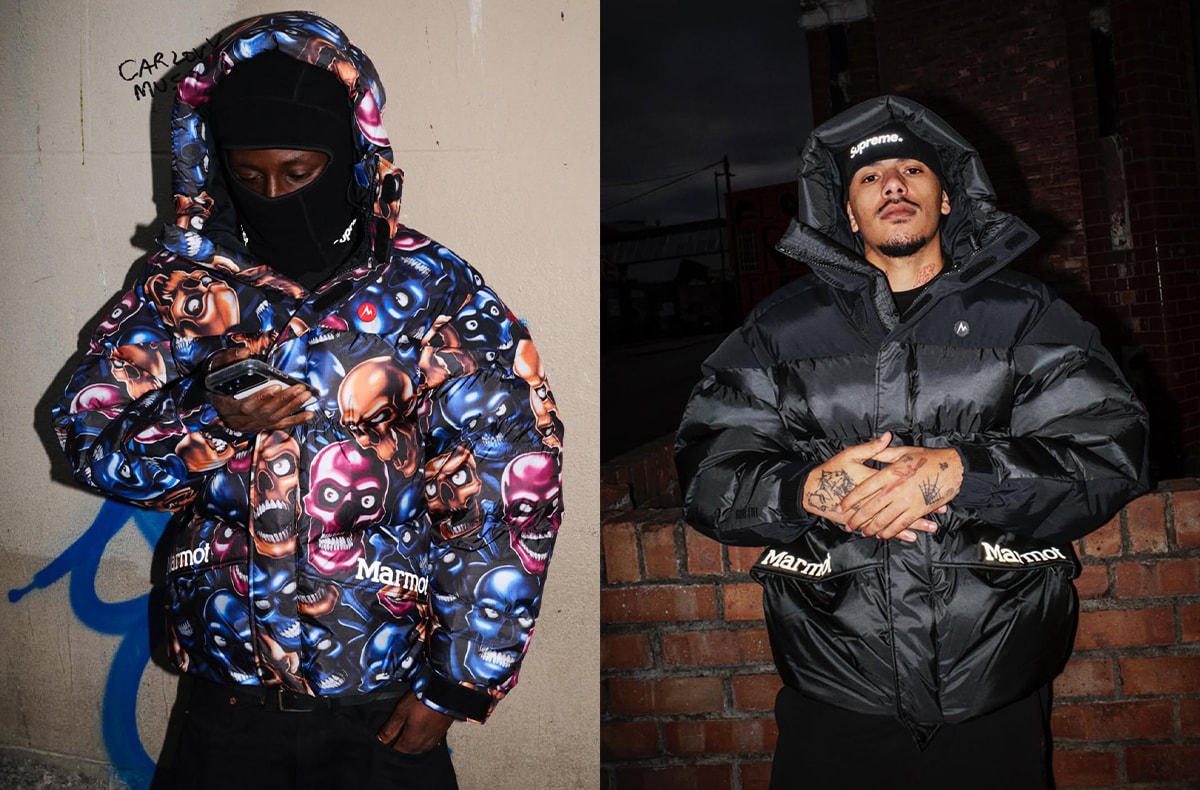 Supreme/Marmot ブラック ロングスリーブ Tシャツ M マーモット