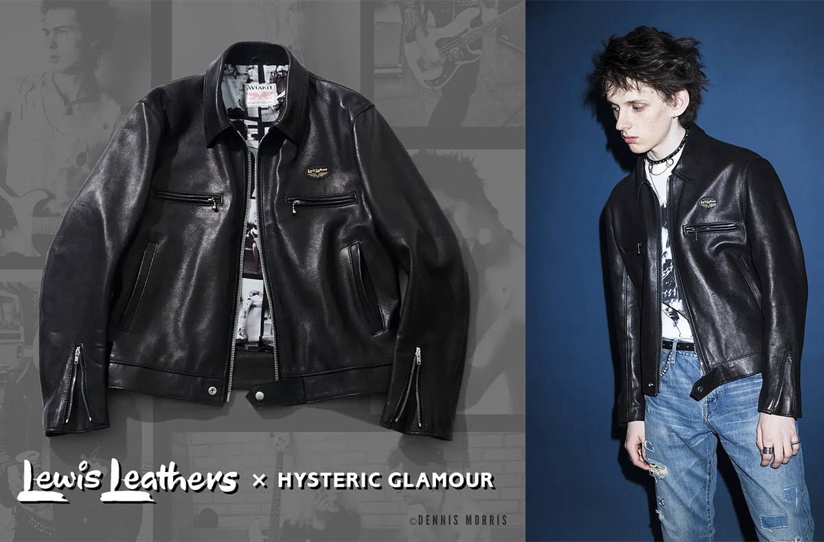 シド・ヴィシャスが愛した伝説の革ジャンを再現！Lewis Leathers