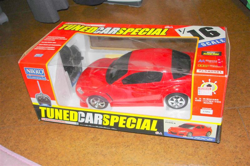 マツダ RX-8 ラジコンカー 1/16 サイズ 未使用 マツダ RX-8 ラジコン