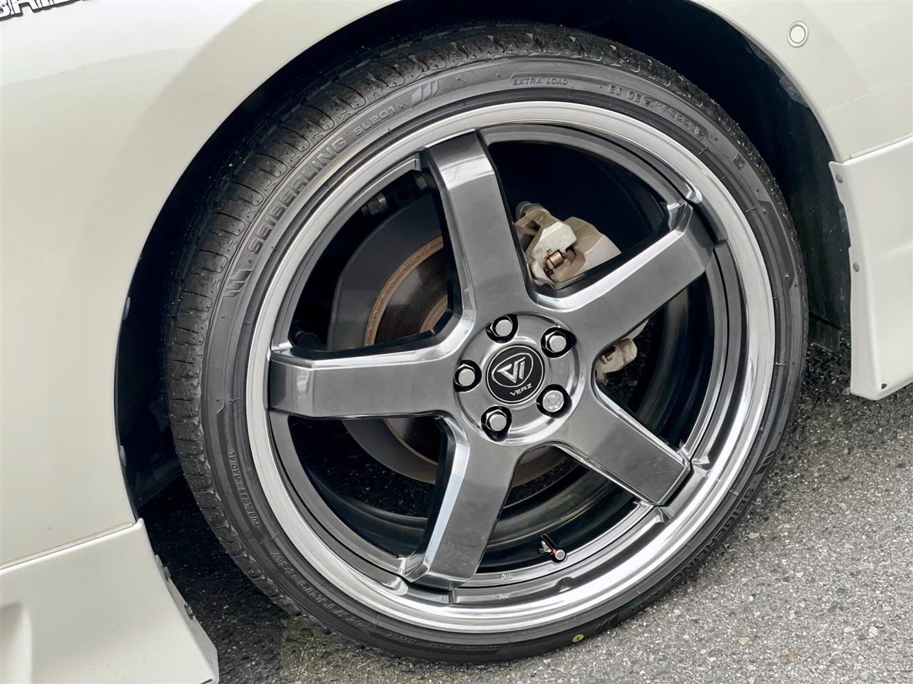 KUHL JAPANのオリジナルホイール”VERZ-WHEELS DDR01”をオーダーサイズ