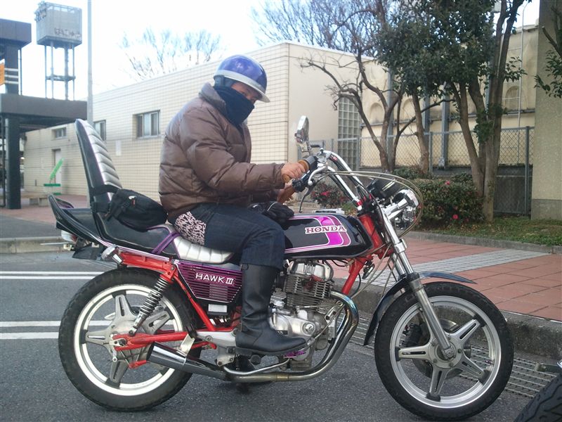 CB400N 当時モノジュリアーリバブホーク ヴィンテージ 当時モノ 1/12