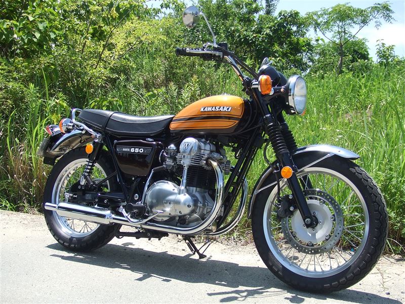 Kawasaki W650 W650純正タンク 純正タンクSET!! Kawasaki W650 純正