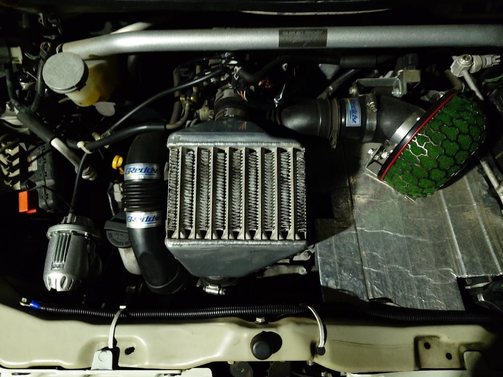 SUZUKI SPORT / IRD ハイフローインタークーラー のパーツレビュー