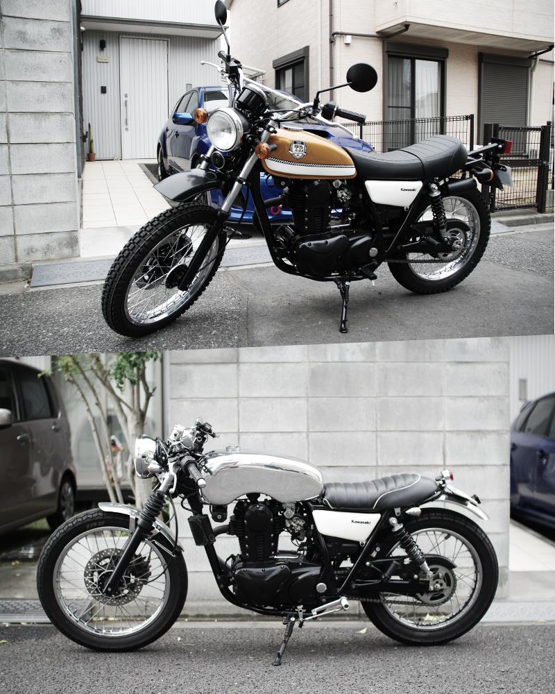 カワサキ エストレヤ タンク フェンダー セット 純正 オリジナル