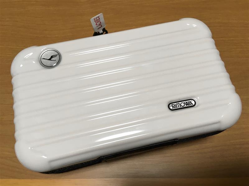 希少色]ホワイトシルバーRIMOWA ルフトハンザ×リモワ アメニティ