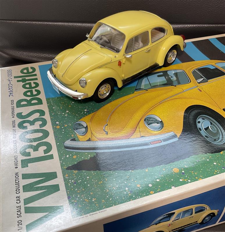 レアな1/20バンダイのVWビートル1303Sです♪｜てつ230のブログ