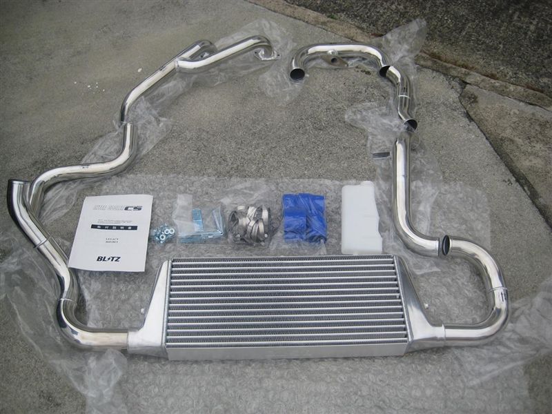 前置きインタークーラー装着方法 其のⅠ（スバル レガシィツーリング