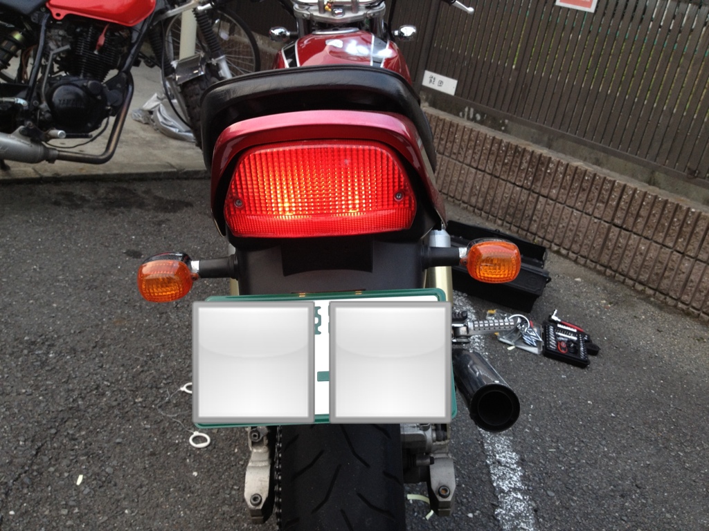 ゼファー400 ゼファーχ 純正テールランプ